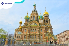 Du lịch Nga 2023| Hà Nội - ST.Petersburg - Moscow - Hà Nội