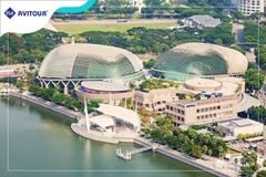 Du lịch Singapore 2023| Hà Nội - Singapore - Garden By The Bay - Floral Fantasy - Tắm Biển Trên Đảo Sentosa - Jewel - Hà Nội