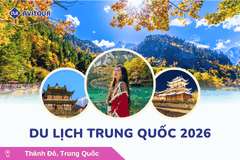 Du lịch Trung Quốc 2026: Tour Thành Đô - Cửu Trại Câu - Đô Giang Yển