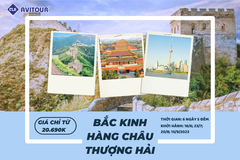 Du lịch Trung Quốc 2023| Bắc Kinh – Hàng Châu – Thượng Hải