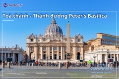 Du lịch Châu Âu (Tết Âm Lịch 2026): Tour Pháp - Thụy Sĩ - Ý - Vatican từ Hà Nội 2026