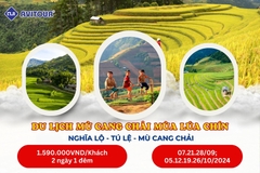 DU LỊCH MÙ CANG CHẢI MÙA LÚA CHÍN | NGHĨA LỘ - TÚ LỆ - MÙ CANG CHẢI