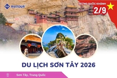 Du Lịch Sơn Tây Lễ 2/9/2026: Nhạn Môn Quan - Ứng Huyện - Đại Đồng - Hồn Nguyên - Lâm Phần