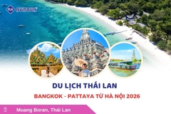 Du lịch Thái Lan: Tour Bangkok - Pattaya từ Hà Nội 2026