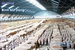 Du lịch Trung Quốc lễ 2/9: Tour Tây An - Binh Mã Dũng - Tháp Đại Nhạn - Đôn Hoàng - Minh Cát Sơn - Nguyệt Nha Tuyền - Hang Mạc Cao - Trương Dịch - Gia Dục Quan - Núi Cầu Vồng từ Hà Nội 2025