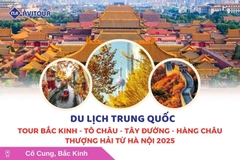 Du lịch Trung Quốc: Tour Bắc Kinh - Tô Châu - Tây Đường - Hàng Châu - Thượng Hải từ Hà Nội 2025