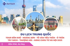 Du lịch Trung Quốc: Tour Đồn Khê - Hoàng Sơn - Tề Vân tiểu trấn ô trấn Tây Sách - Thượng Hải - Hàng Châu từ Hà Nội 2025