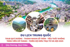 Du lịch Trung Quốc: Tour Quý Dương - Thanh Nham cổ trấn - Trấn Viễn cổ thành - Tây Giang Thiên Hộ Miêu Trại từ Hà Nội 2025