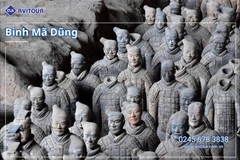Du lịch Trung Quốc: Tour Tây An - Binh Mã Dũng - Tháp Đại Nhạn - Đôn Hoàng - Minh Cát Sơn - Nguyệt Nha Tuyền - Hang Mạc Cao - Trương Dịch - Gia Dục Quan - Núi Cầu Vồng - Rừng lá vàng Hồ Dương từ Hà Nội 2025