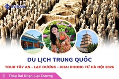 Du lịch Trung Quốc: Tour Tây An - Lạc Dương - Khai Phong từ Hà Nội 2026