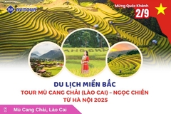 Du lịch Việt Nam 2/9: Tour Mù Cang Chải (Lào Cai) - Ngọc Chiến khởi hành từ Hà Nội 2025