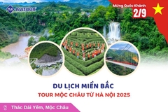 Du lịch Việt Nam lễ 2/9: Tour Mộc Châu khởi hành từ Hà Nội 2025