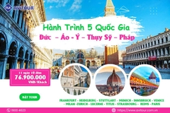 Du Lịch Tây Âu 5 Nước 2024 | Đức  – Áo - Ý – Thụy Sỹ – Pháp 11 Ngày 10 Đêm từ Hà Nội