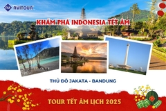 KHÁM PHÁ INDONESIA TẾT ÂM: THỦ ĐÔ JAKATA - BANDUNG