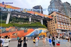 RỰC RỠ TẾT DƯƠNG VI VU TRÙNG KHÁNH: HÀ NỘI - TRÙNG KHÁNH - TRƯỢT TUYẾT KIM PHẬT SƠN - HỒNG NHAI ĐỘNG - TỪ KHÍ KHẨU CỔ TRẤN
