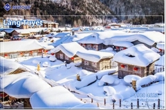 Tham quan Cáp Nhĩ Tân thiên đường tuyết trắng | CÁP NHĨ TÂN - YABULI SKI - LÀNG TUYẾT