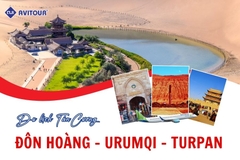 TOUR DU LỊCH TÂN CƯƠNG: ĐÔN HOÀNG - URUMQI - TURPAN