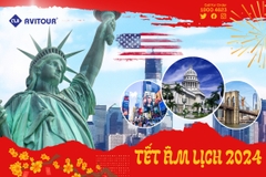 Du lịch Mỹ Tết Âm Lịch 2024| New York – Philadelphia – Delaware - Washington DC – Las Vegas – Grand Canyon (Đại Vực) – Los Angeles – Universal Studio – San Diego – Solvang – San Jose – San Francisco