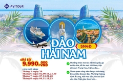Vi vu Hawaii Phương Đông | HÀ NỘI - TAM Á - ĐẢO PHƯỢNG HOÀNG - HẢI HOA ĐẢO - VỊNH Á LONG - CÔNG VIÊN DREAMLIKE OCEAN - HÀ NỘI