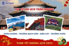 VUI TẾT DƯƠNG LỊCH 2025 DU LỊCH THẨM DƯƠNG - TRƯỜNG BẠCH SƠN - DIÊN CÁT - TRƯỜNG XUÂN