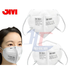 Khẩu trang 3M 9001A P1 Lọc ít nhất 80% Bụi Mịn, Vi Khuẩn, Viruss