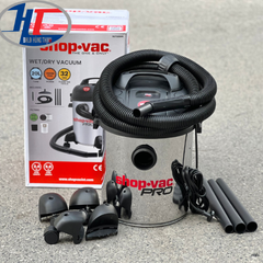 Máy hút bụi khô/ướt/thổi Shop-vac 20L 1800W thép không gỉ 92722209