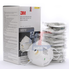 Khẩu trang 3M 9001V P1 Lọc ít nhất 80% Bụi Mịn ,Vi Khuẩn, Viruss