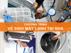 Chương trình vệ sinh máy lạnh tại nhà