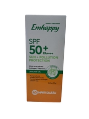 Kem chống nắng thảo dược Emhappy, SPF 50+, PA ++++ tuýp 75g