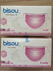 Bisou y tế 4 lớp (h/50c)