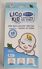 Miếng dán hạ sốt LICO KID (6 miếng)