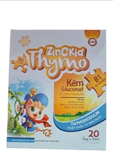 Siro Thymo ZinCkid Nhất Tín (20 ống)