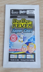 Miếng dán hạ sốt BueBue-FEVER Super cool