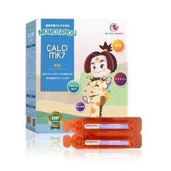 Momotarou Calci MK7 Colostrum bổ sung canxi giúp xương, răng chắc khỏe (20 ống)