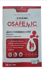 Si rô bổ máu Osafemic Nutramed (20 gói)