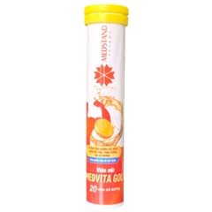 Viên sủi medvita Gold (Tube/20v)