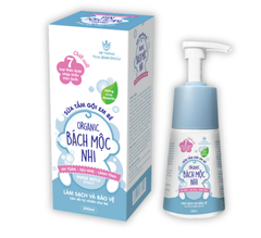 Sữa tắm gội em bé Organic BÁCH MỘC NHI (H/1 chai 200ml)