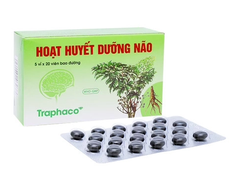 Hoạt huyết dưỡng não Traphaco Bao đường H/(5 vỉ x 20 viên)