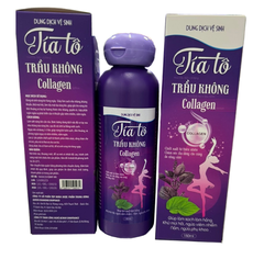 Dung dịch vệ sinh tía tô trầu không collagen