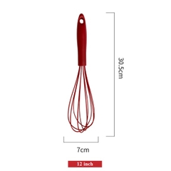 Dụng cụ đánh trứng cầm tay- Cây phới lồng tròn đánh trứng, khuấy trộn bột, đánh bông kem bơ bằng silicon GD531-DanhTrung