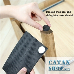 miếng lót kê chân bàn, ghế, vật dụng gia đình, Miếng dán chống trầy xước,  GD220-MLCTray