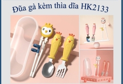 Đũa gà kèm thìa dĩa HK2133