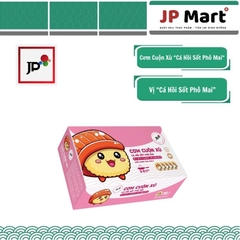 Cơm cá hồi sốt phô mai cuộn xù 600g/5 cái/ hộp