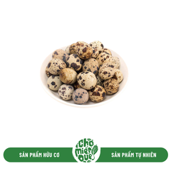 Trứng cút Sx hữu cơ - Vỉ 30 quả