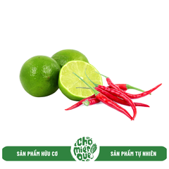 Set chanh ớt hữu cơ - Phần