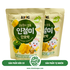Bánh Gạo Lứt Bí Ngô Cho Bé Alvins PN - 30gr