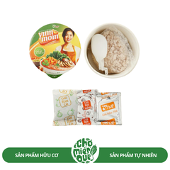 Cháo gạo lứt rong biển ăn liền Yummom TM - 45gr