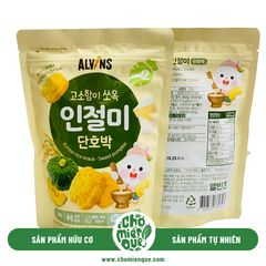 Bánh Gạo Lứt Bí Ngô Cho Bé Alvins PN - 30gr