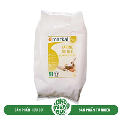 Bột mì hữu cơ T65 Markal (Protein > 13%) - Gói 1Kg