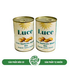 Đậu Trắng To Hữu Cơ Đóng Hợp LUCE PN - 400gr